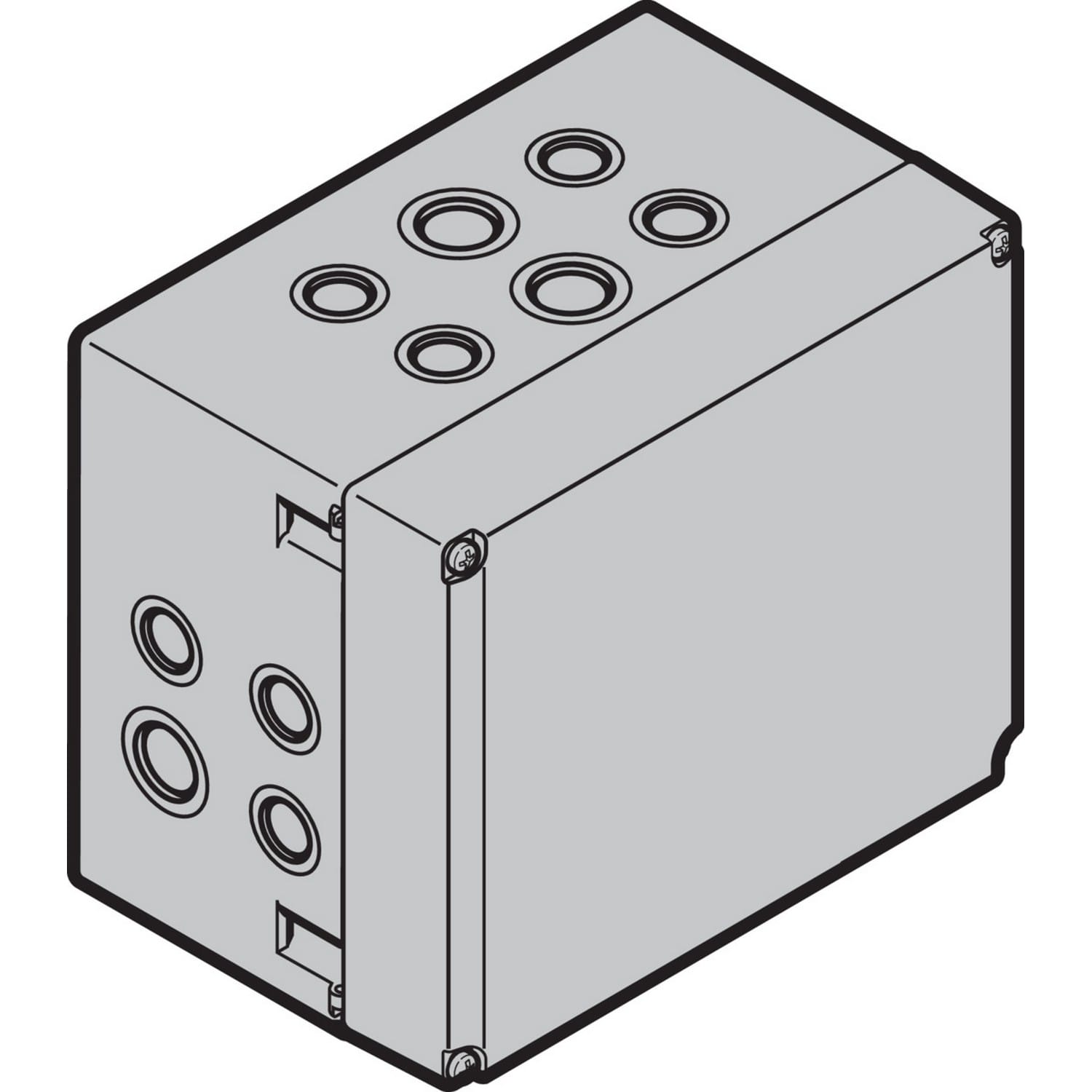 Hörmann Halbgehäuse bzw. Erweiterungsgehäuse, klein für Antriebe & Steuerungen BILD 9