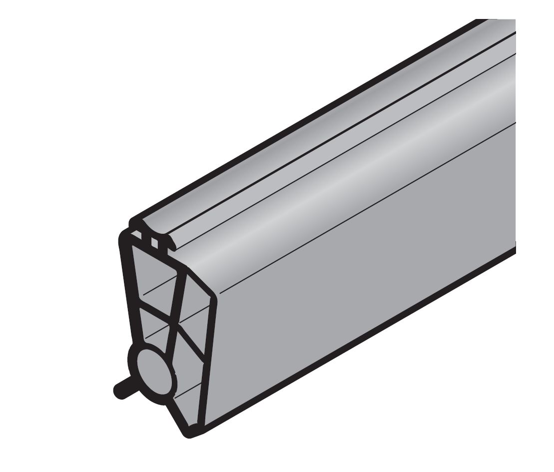 Hörmann Bodendichtung HG104, Länge: 3900mm für Industrie-Sektionaltor BILD 9
