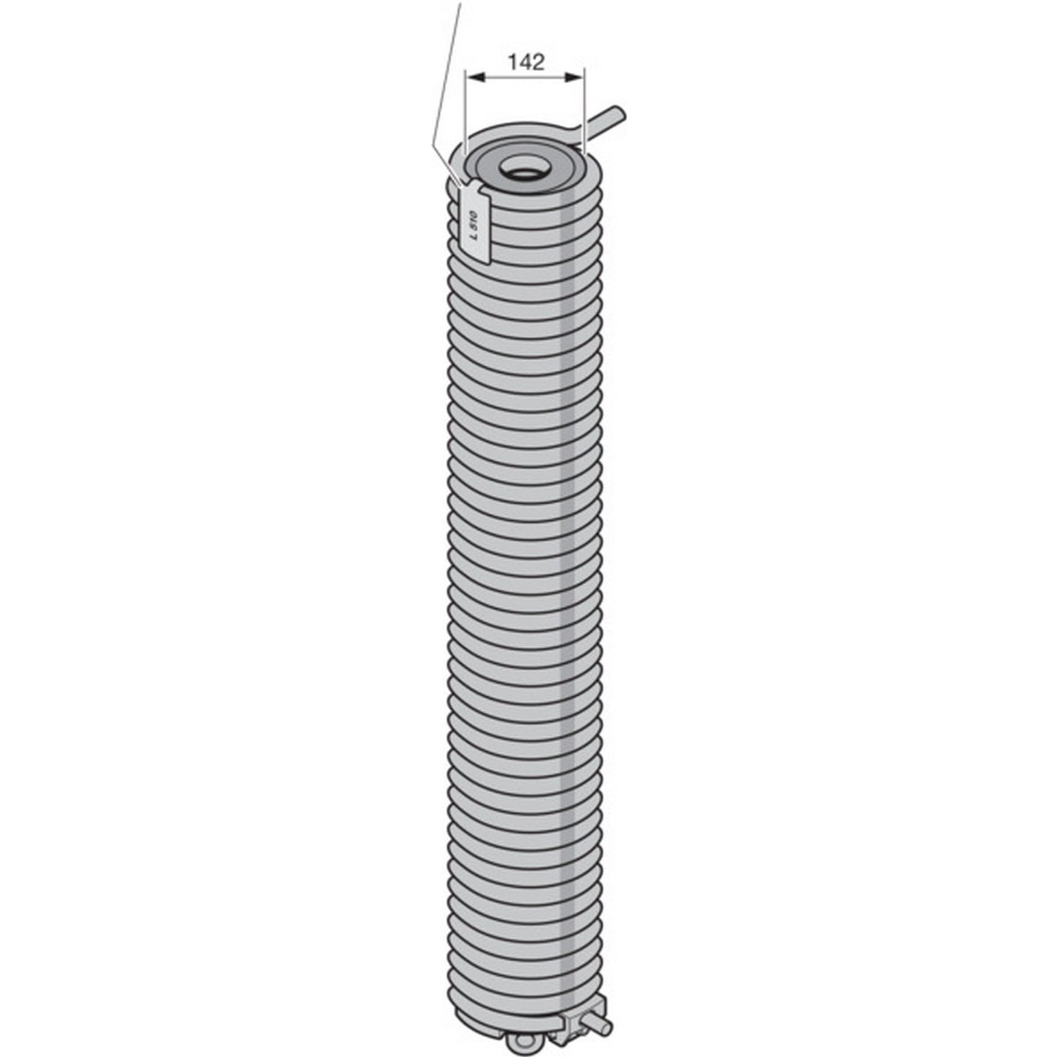 Hörmann Torsionsfedereinheit R515, innen Ø 142mm für Industrie-Sektionaltor BILD 9