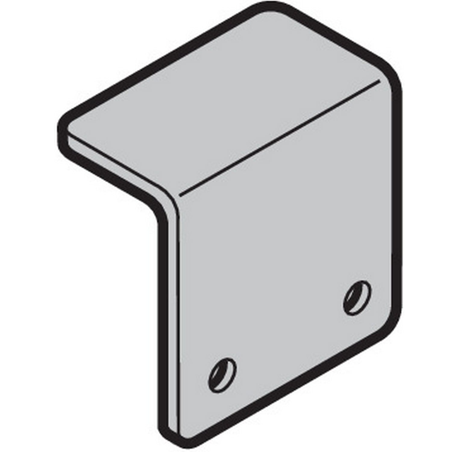 Hörmann Auflaufschutz 63x32x60 Edelstahl, für BT 42 für Industrie-Sektionaltor BILD 1