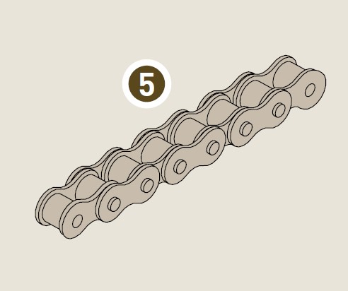 GfA Rollenkette 2,5m / 40005558