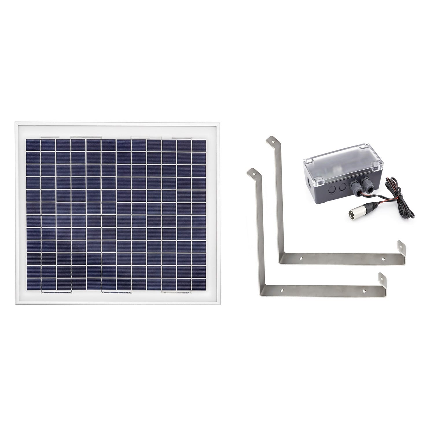 Hörmann Solarmodul SM1-2 24V für ProMatic Akku Serie 4 mit Zubehör für Antrieb BILD 1