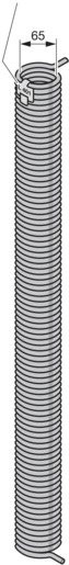 Hörmann Torsionsfeder R406, innen Ø 65mm für Industrie-Sektionaltor BILD 9