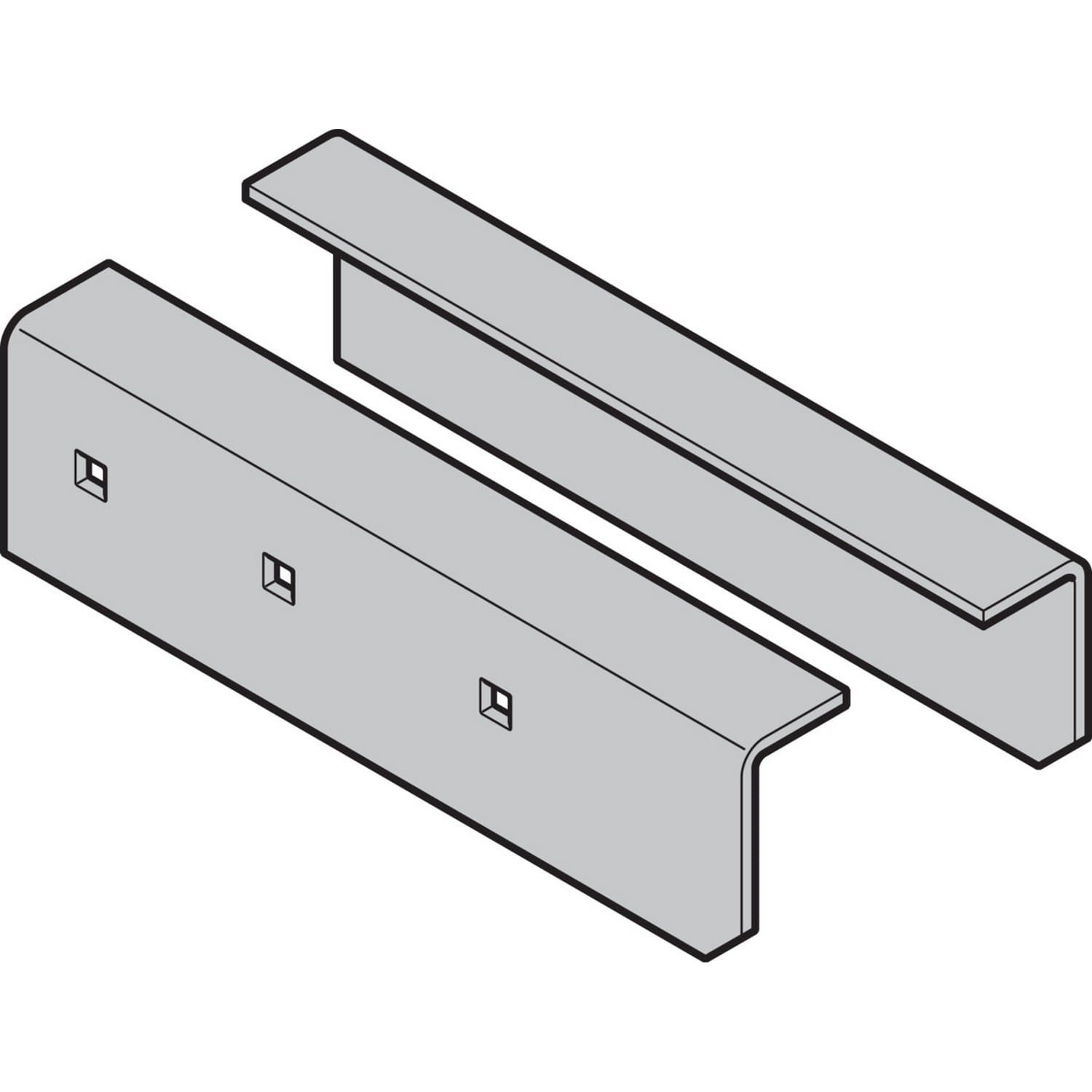 Hörmann Ausleger für VS/WS Beschlag,rechts,ML=204mm für Industrie Sektionaltor BILD 1