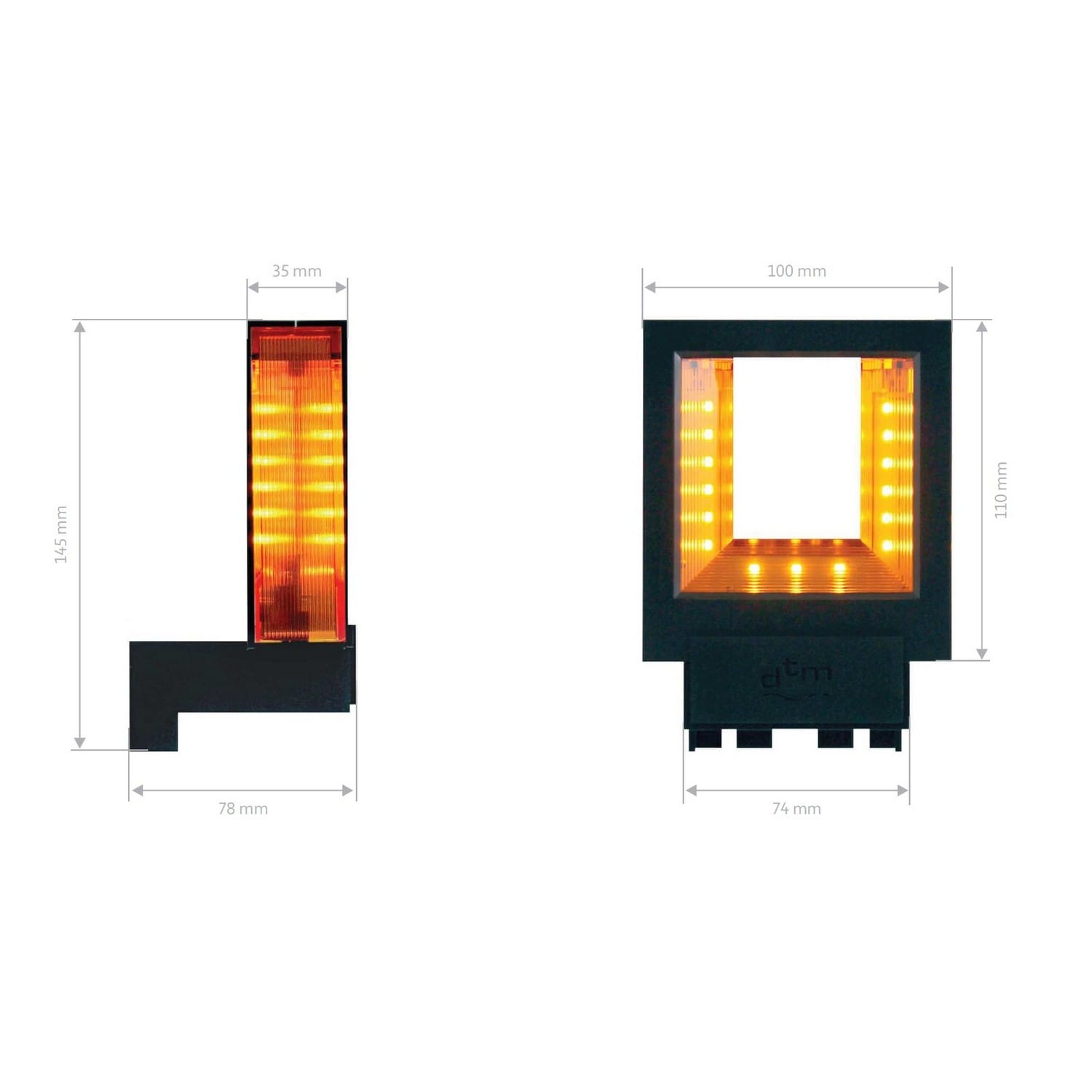 DTM QUADRO Die Blinklampe, schwarz für Antriebe & Steuerungen / DTM10089 BILD 9