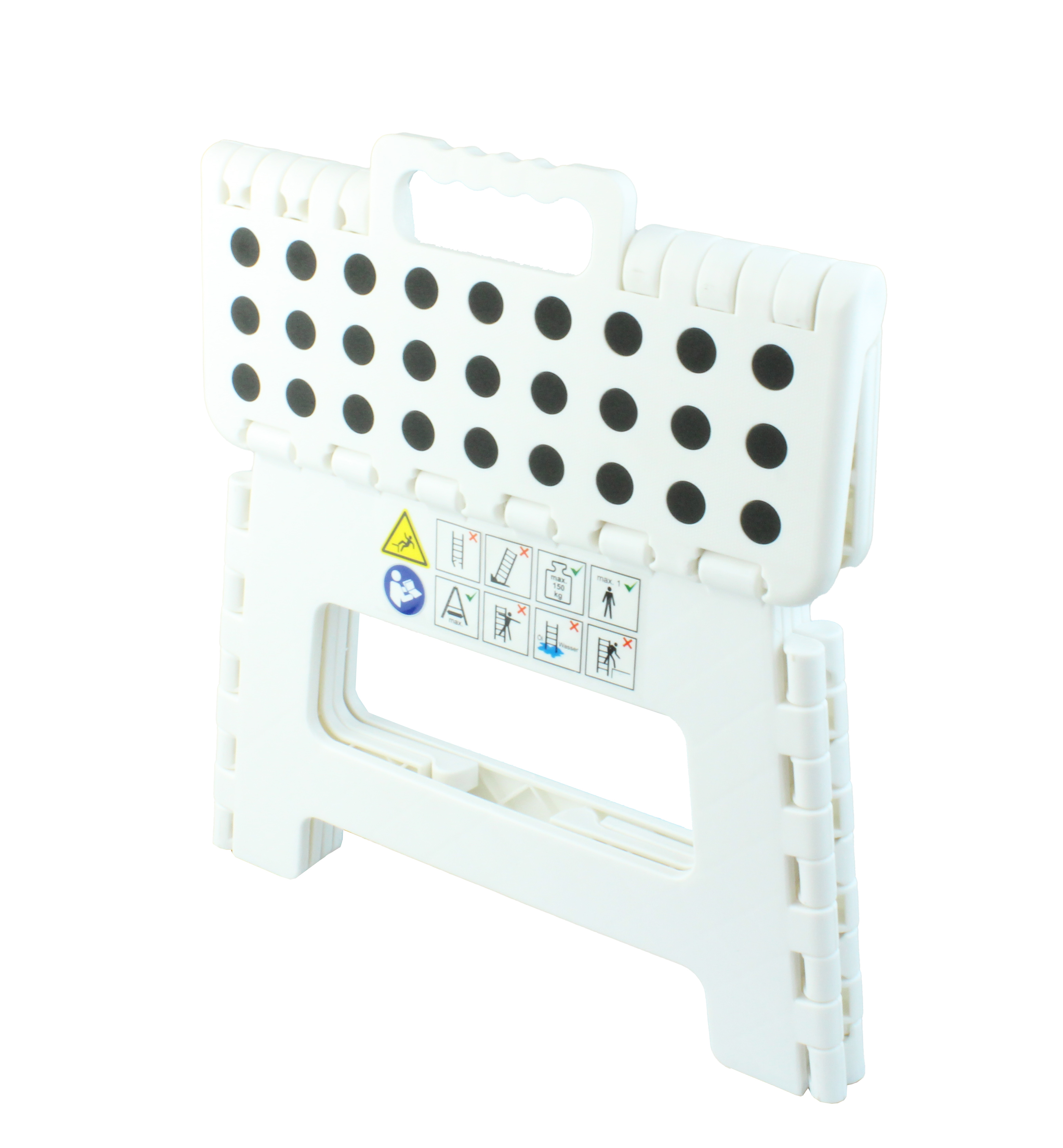 4DOOR Tritthocker/Klapphocker 22 cm hoch/bis zu 150 kg belastbar, leicht faltbar BILD 2