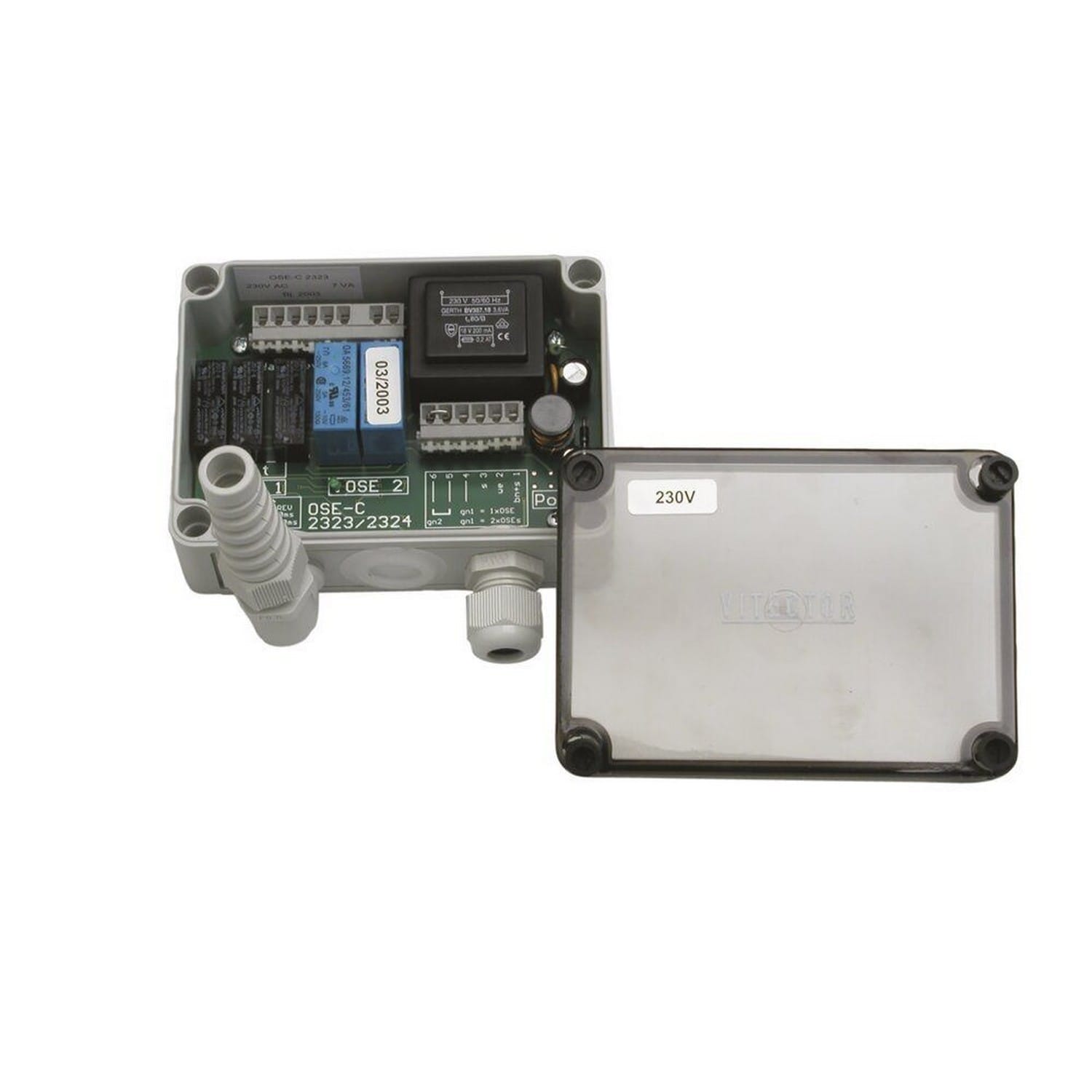 Sommer Externe Auswerteeinheit IP65, AC 230 V, optisch und 8,2 kOhm für SKL BILD 1