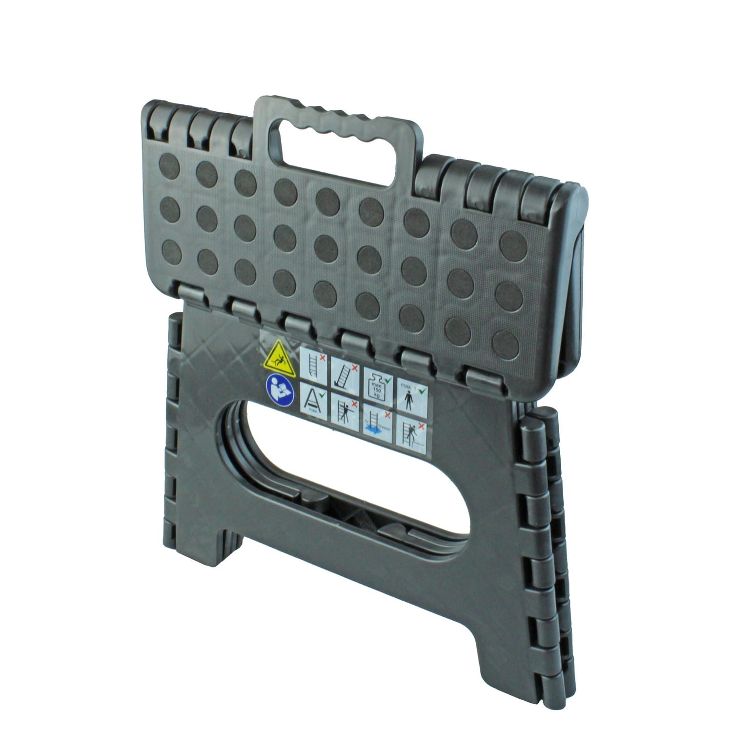 4DOOR Tritthocker/Klapphocker 22 cm hoch/bis zu 150 kg belastbar, leicht faltbar BILD 2