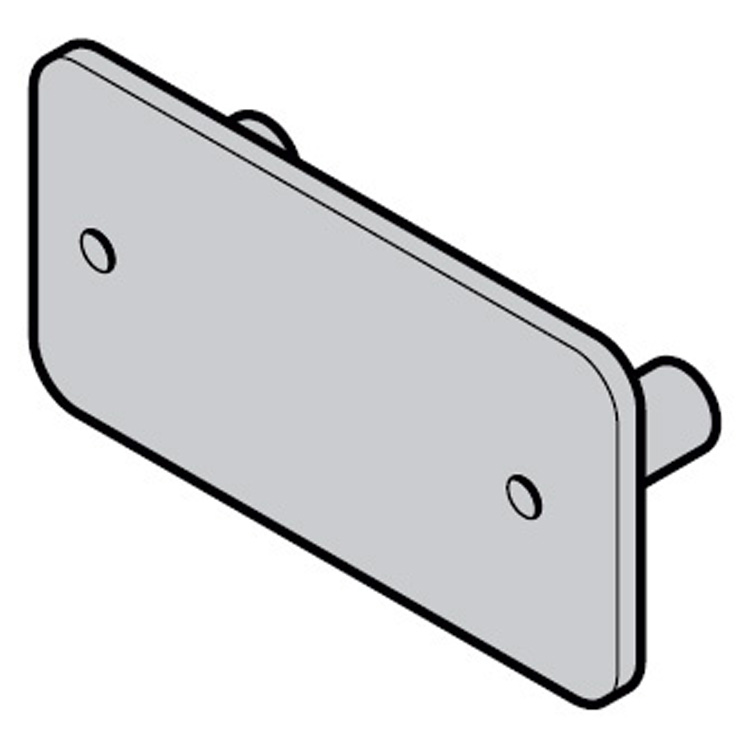 Hörmann Griffplatte (20 mm) TPU40 für Industrie-Sektionaltor / 3055022