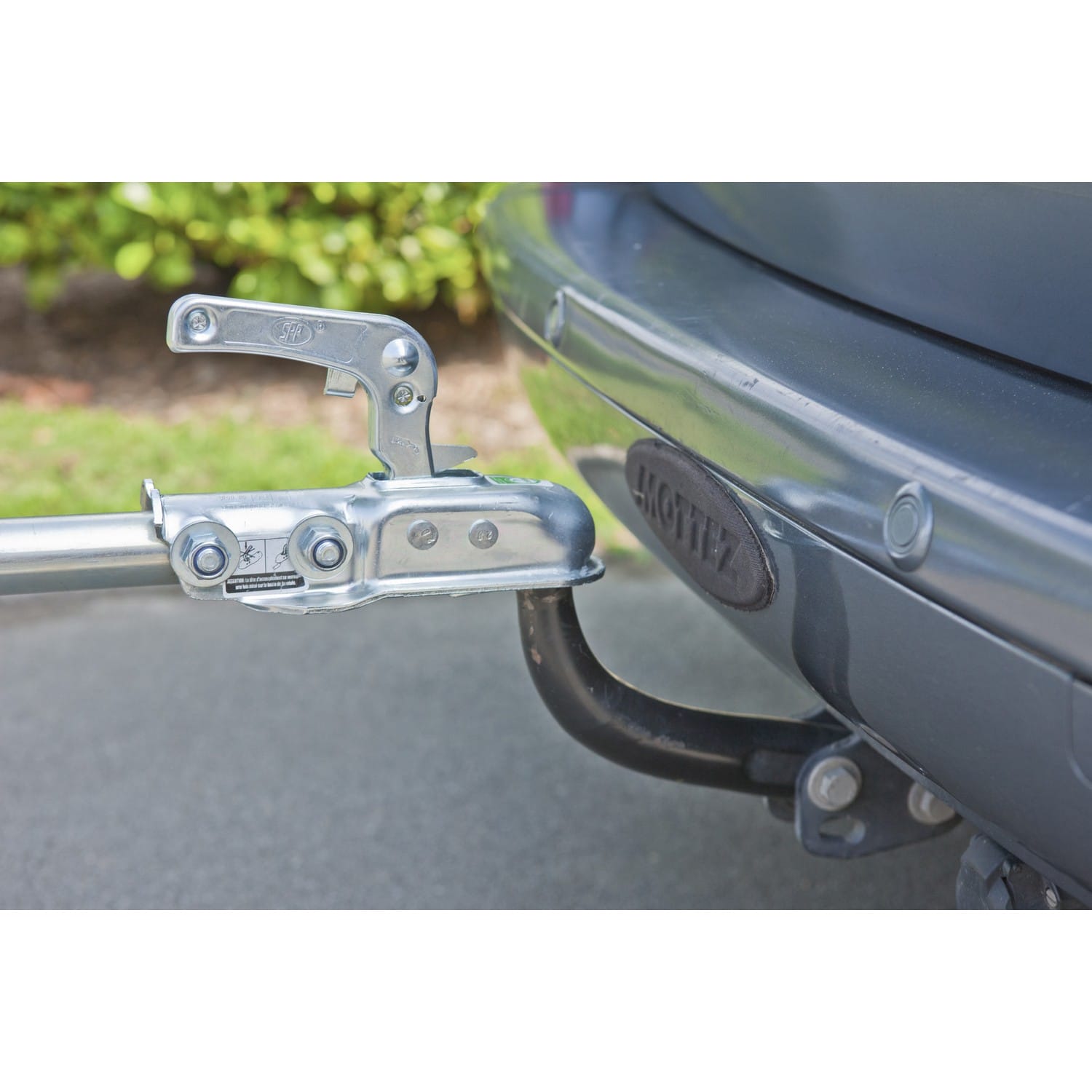 MOTTEZ Abschleppstange für Anhängerkupplung bis zu 2,5t, Länge 2,35m für PKW BILD 3