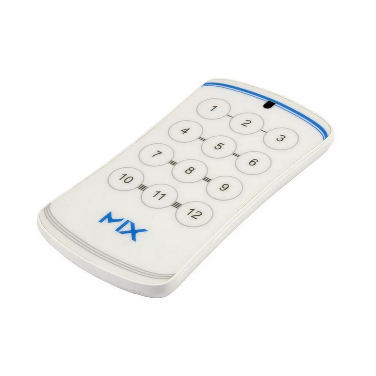 DTM MIX12B-Handsender 12 Tasten, 868MHz, Reichweite bis 150m, weiß für Antriebe BILD 1