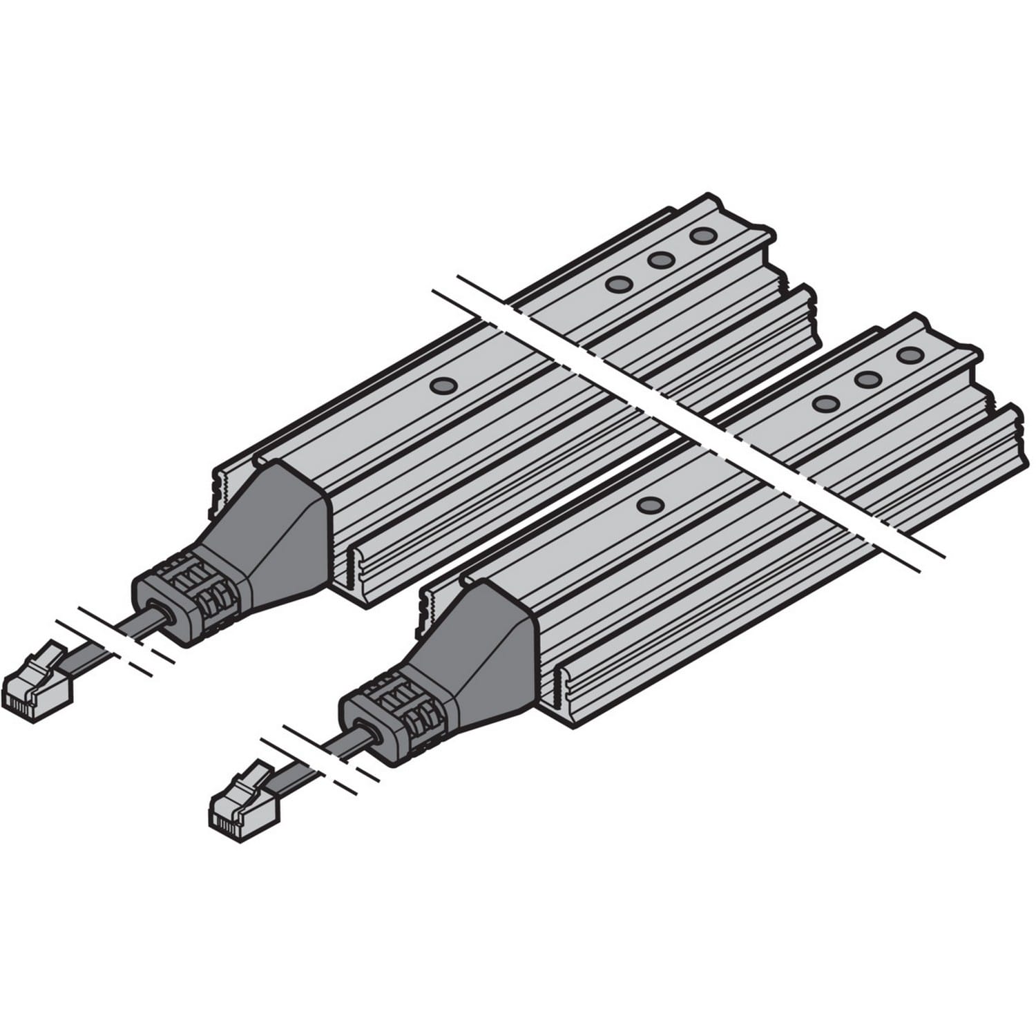 Hörmann Opto-Sender/-Empfänger für HLG-550 Länge 55cm für Antriebe & Steuerungen BILD 1