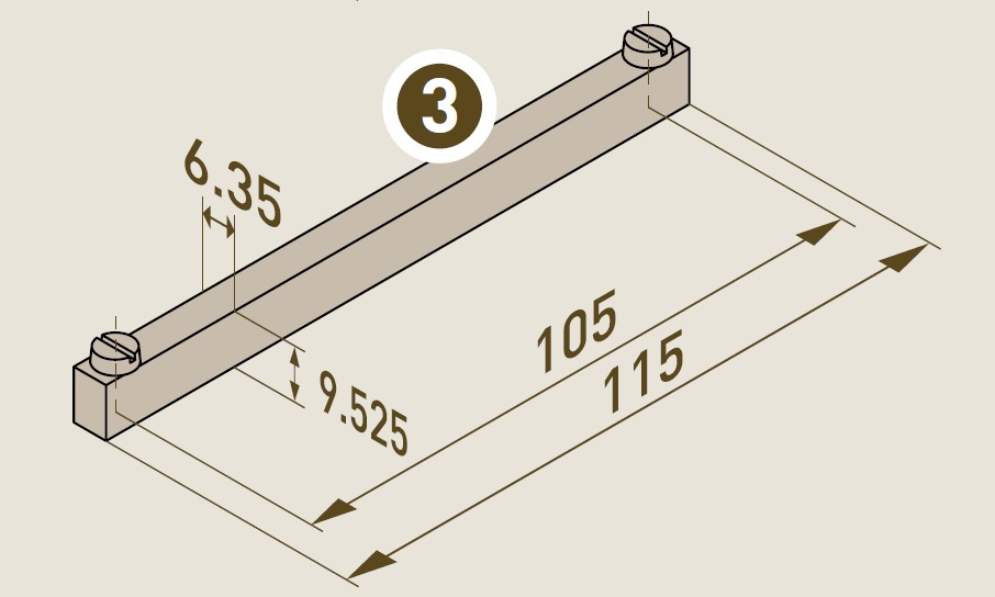 GfA Passfeder 6,35 x 9,525 x 115 / 30005836