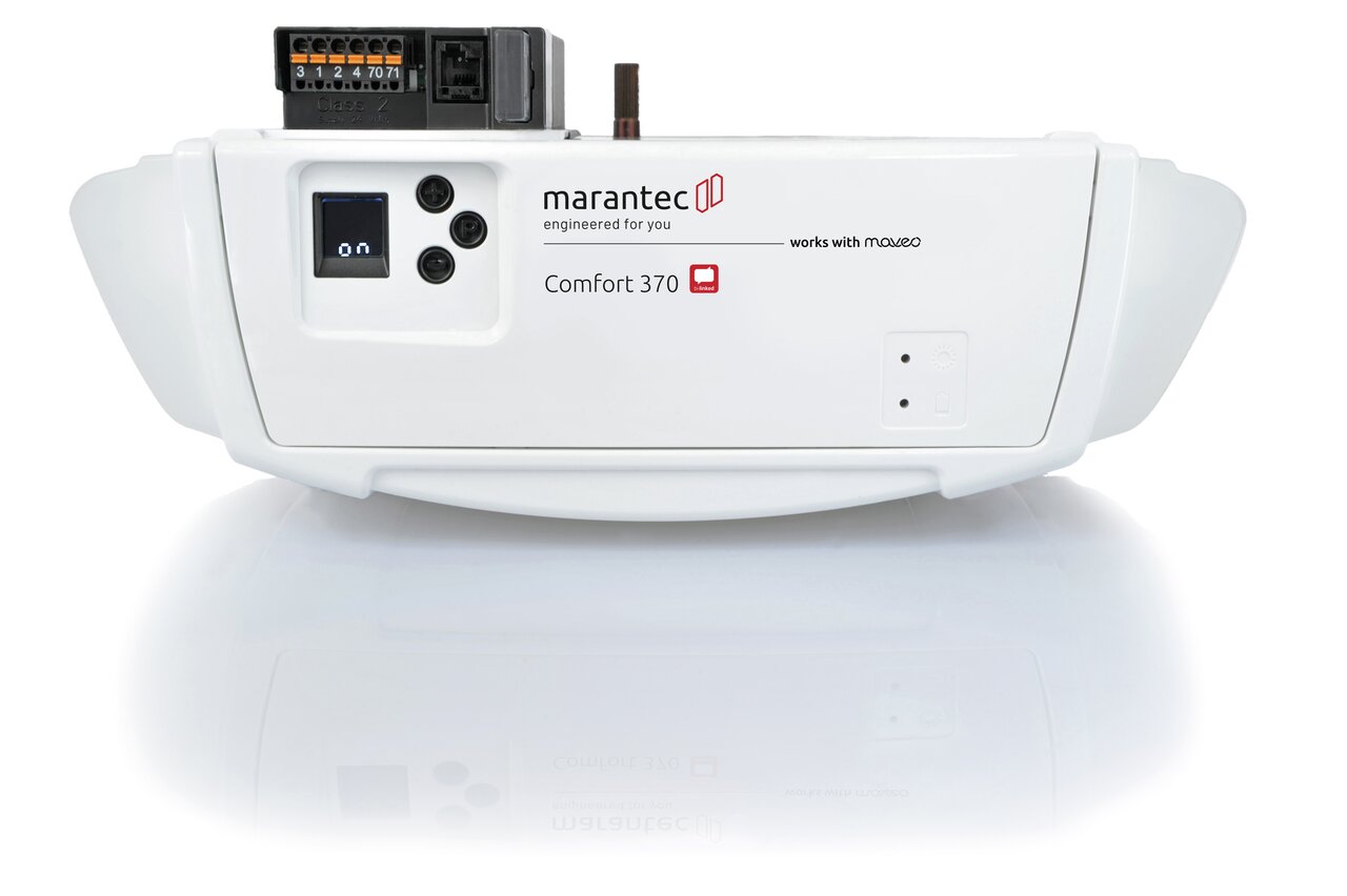 MARANTEC Comfort 370 Set 24 V-DC Motor, 850 N, 23,5 cm/s für Garagentore