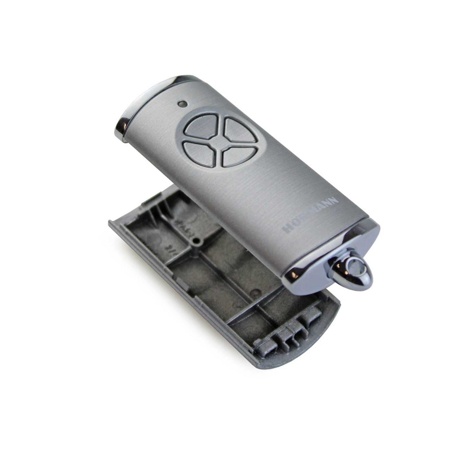 Hörmann Ersatz Gehäuse HSE 4 für Handsender 4-Tasten, silber/Chrom BILD 1