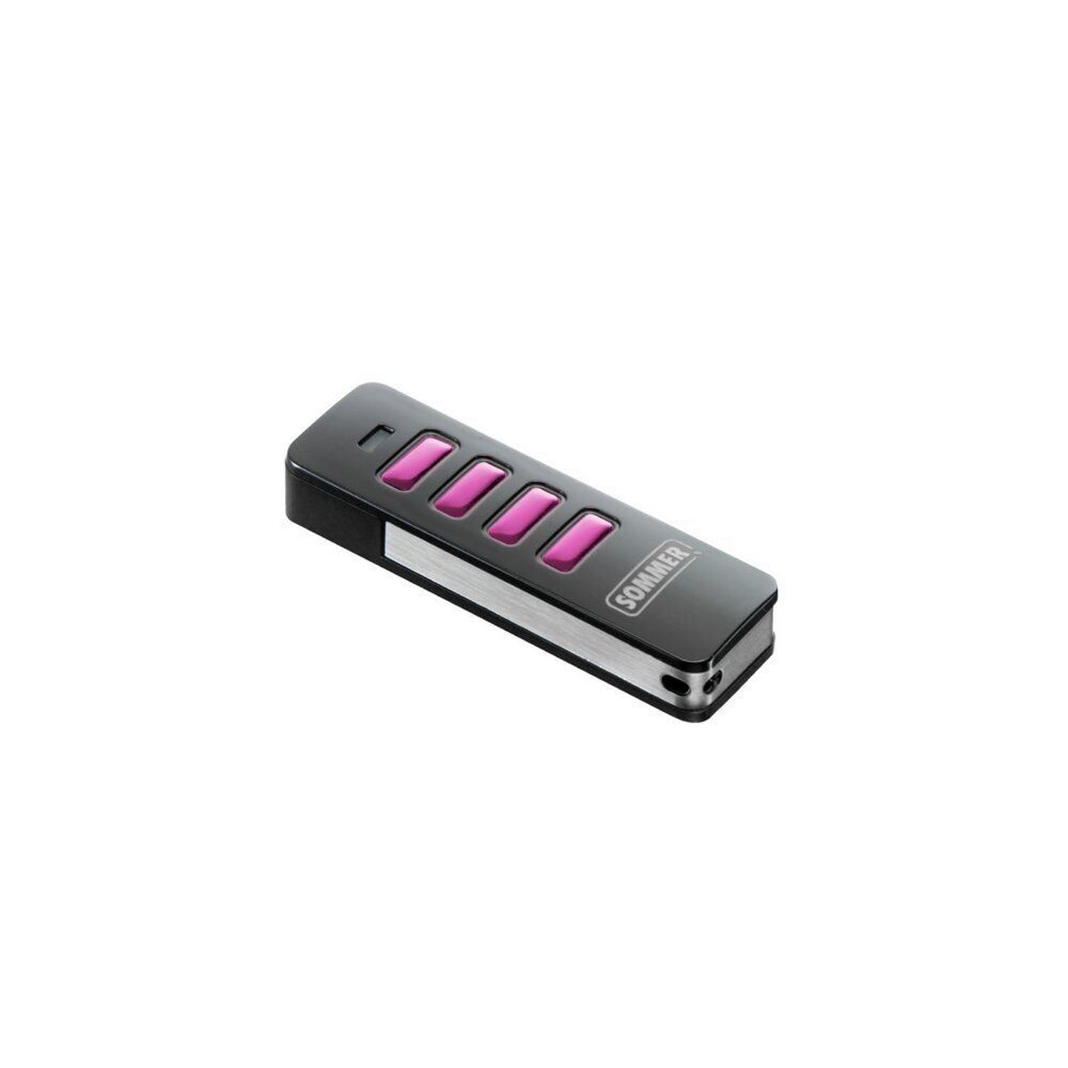Sommer Handsender 4-Tasten Pearl Vibe schwarz, 868,95MHz für Garagentor-Antriebe BILD 1