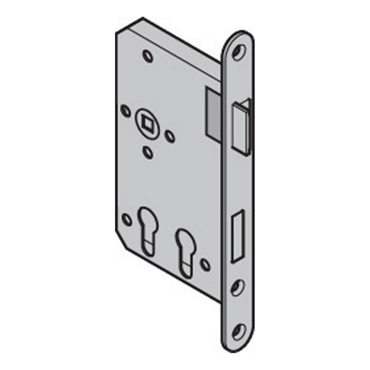 Hörmann Einsteckschloss links, Funktion E für Tür / 449701 Hörmann Einsteckschloss links, Funktion E für Tür / 449701 BILD 1