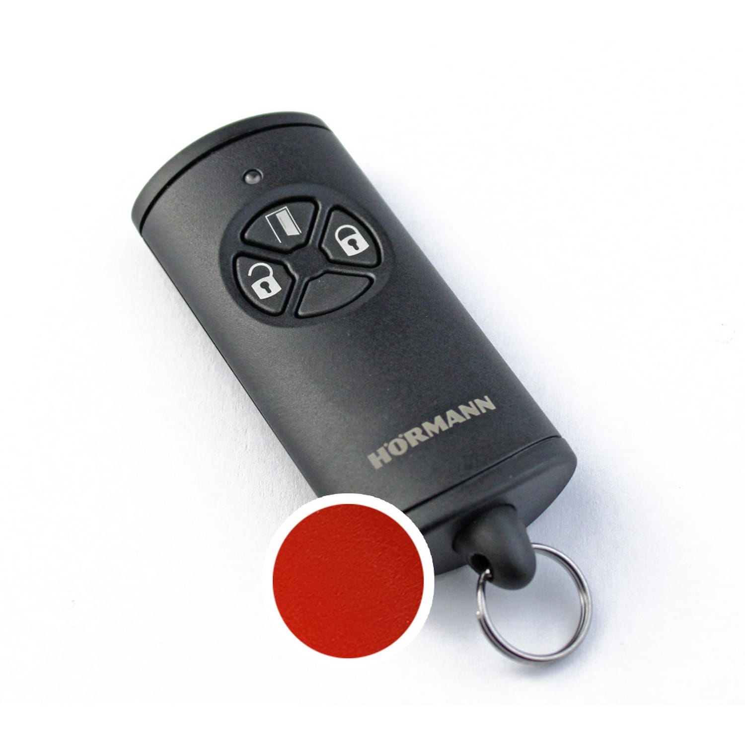 Hörmann Handsender HSE 4 SmartKey  4‑Tasten rot 868MHz BiSecur, rot für Antriebe BILD 1