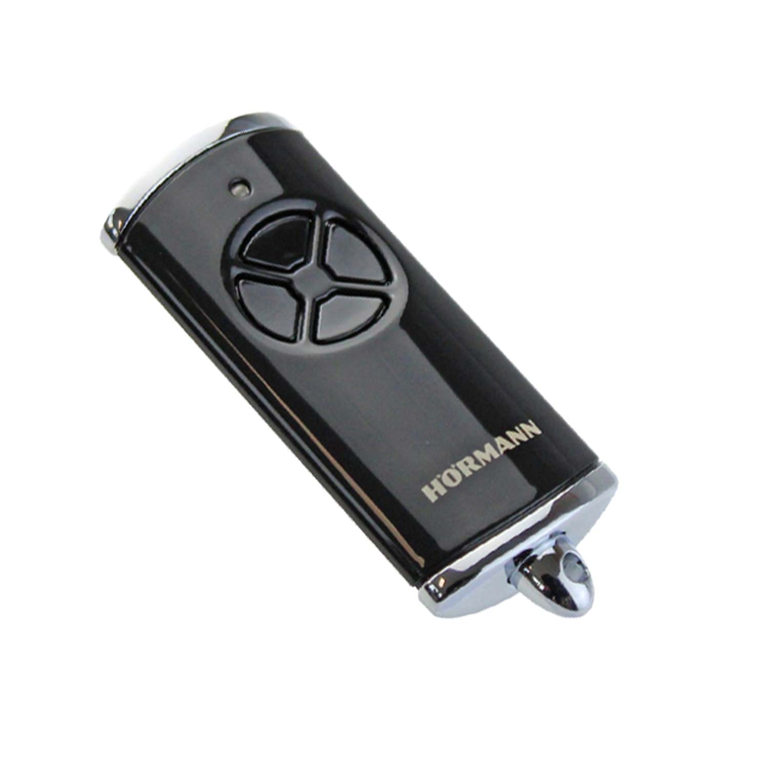 Hörmann Handsender HSE 4 BS (868 MHz), hochglanz schwarz/chrom für Antriebe
