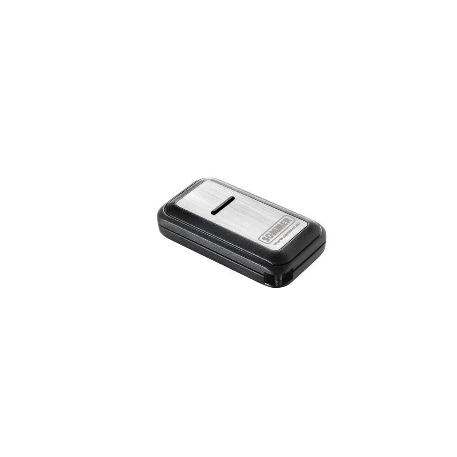 Sommer Handsender 4-Tasten Slider+ 868,95MHz schwarz/Edelstahl für Antriebe BILD 2