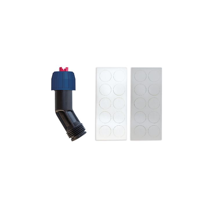 IK Foam PRO 12 Alk Düse und 20 Filter Zubehör-Service Kits, Schwarz-Blau