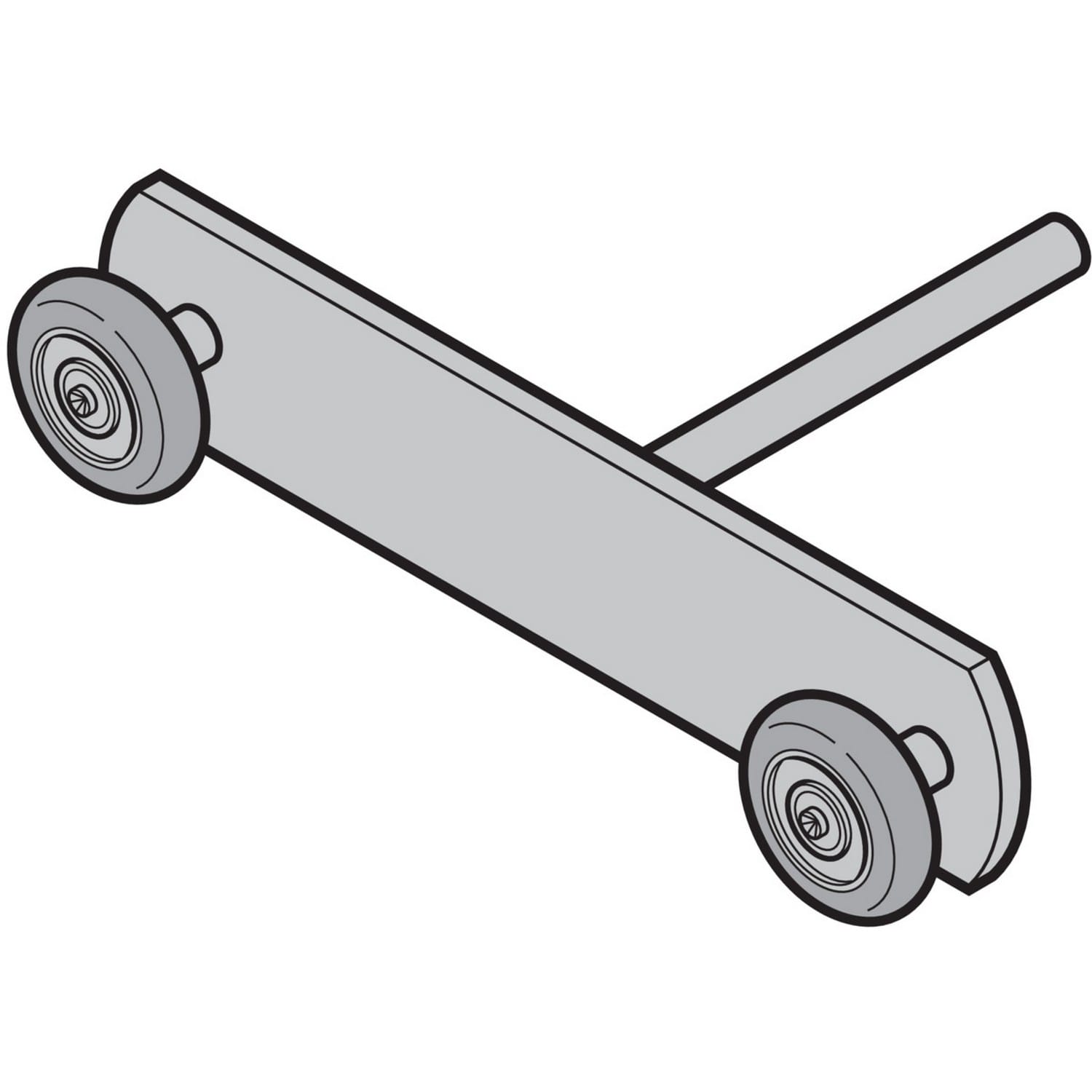 Hörmann Tandem-Laufrolle für Torglieder für Industrie-Sektionaltor BILD 9