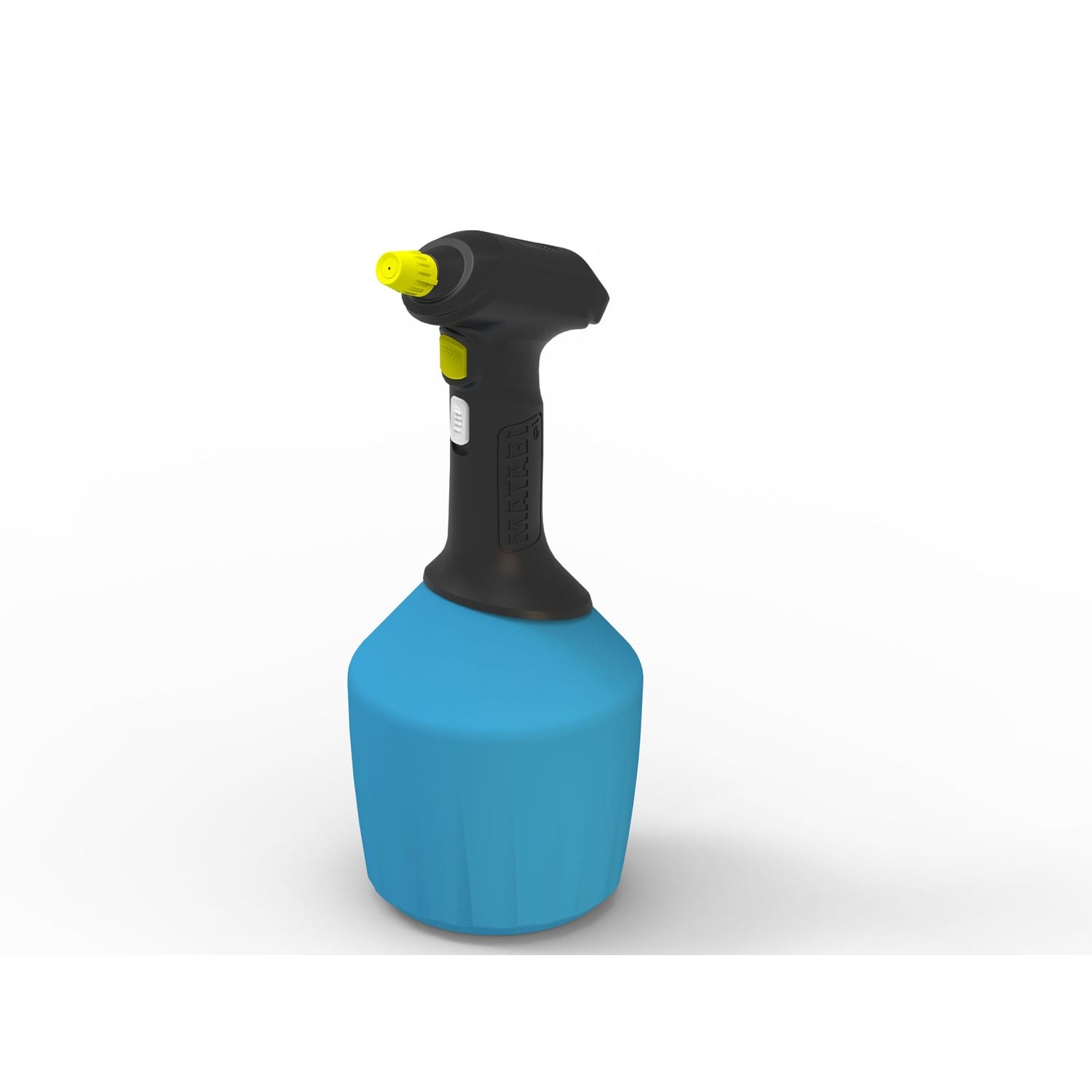 MATABI e1 (excl. batterie 2x AA 1.5V) - 1 Liter Elektrisches Sprühgerät, Blau
