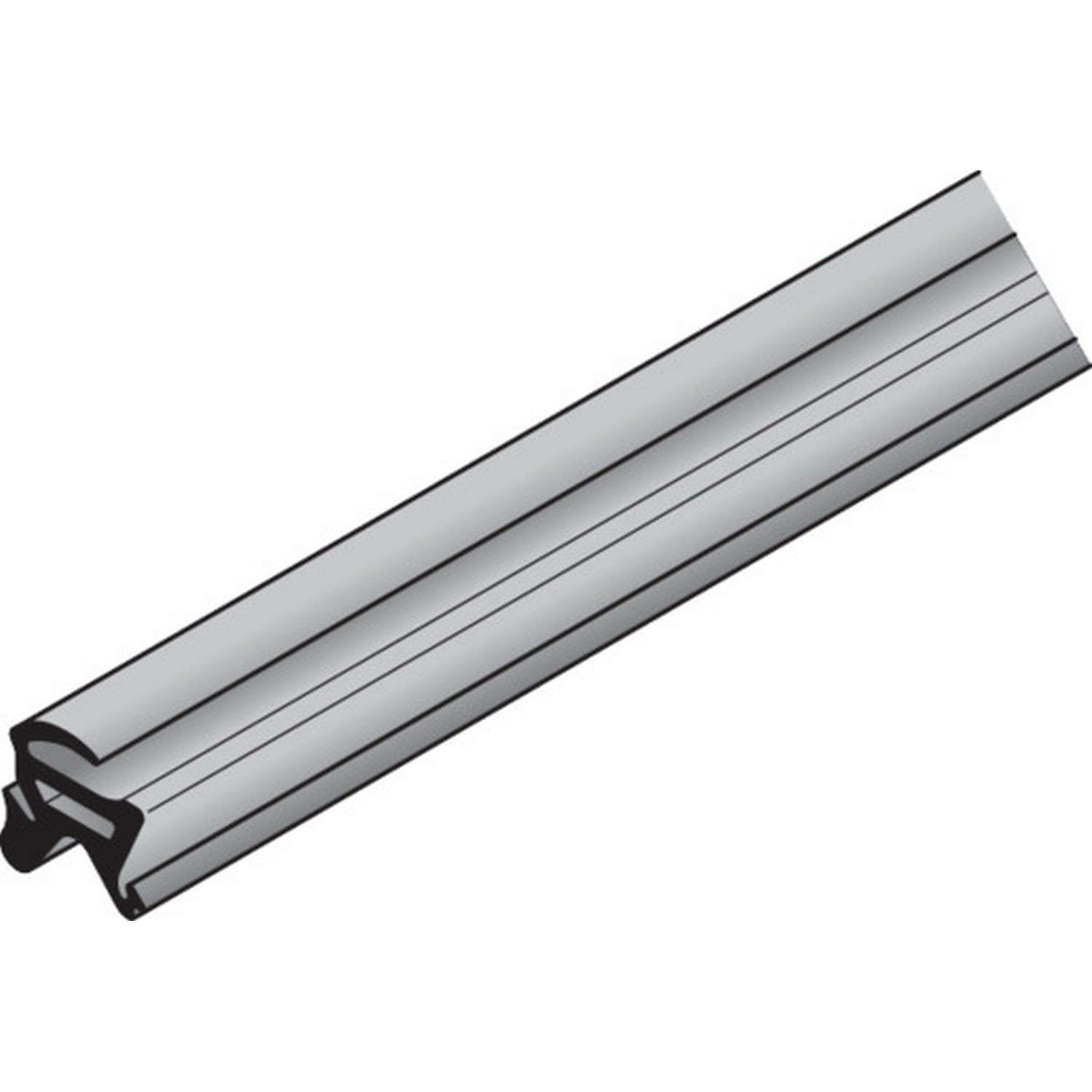 Hörmann Türdichtung P42 Türfalz CR, schwarz für Türen / 478280 BILD 1