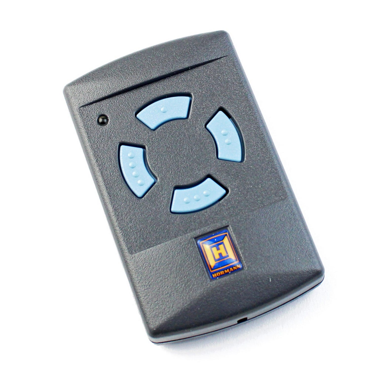 Hörmann Mini - Handsender HSM 4, 868 MHz, Tastenfarbe blau für Antriebszubehör BILD 1