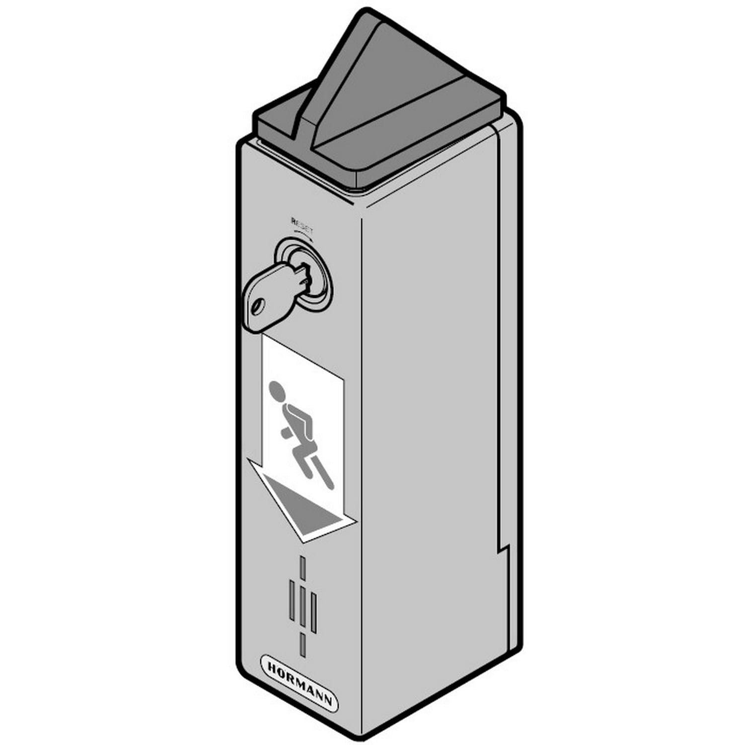 Hörmann Montageprofil für Türwächter Stangengriffversion (W83 mit Klebeset) BILD 1