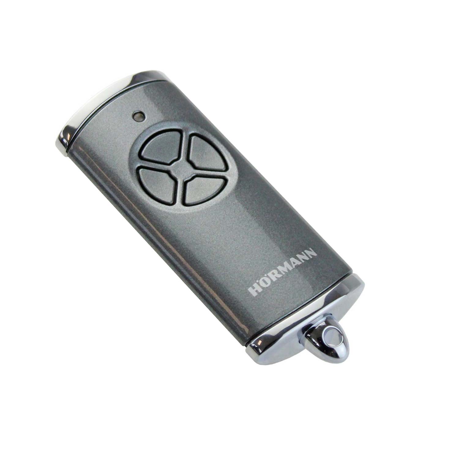 Hörmann Handsender HSE 4 BiSecur (868 MHz), Frozen Grey/chrom für Antriebe BILD 1