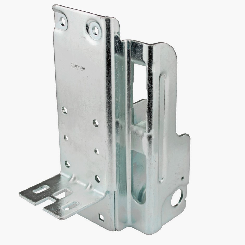 Hörmann Aufsetzstück Bautiefe 67, rechts, verzinkt für Industrie-Sektionaltor BILD 1
