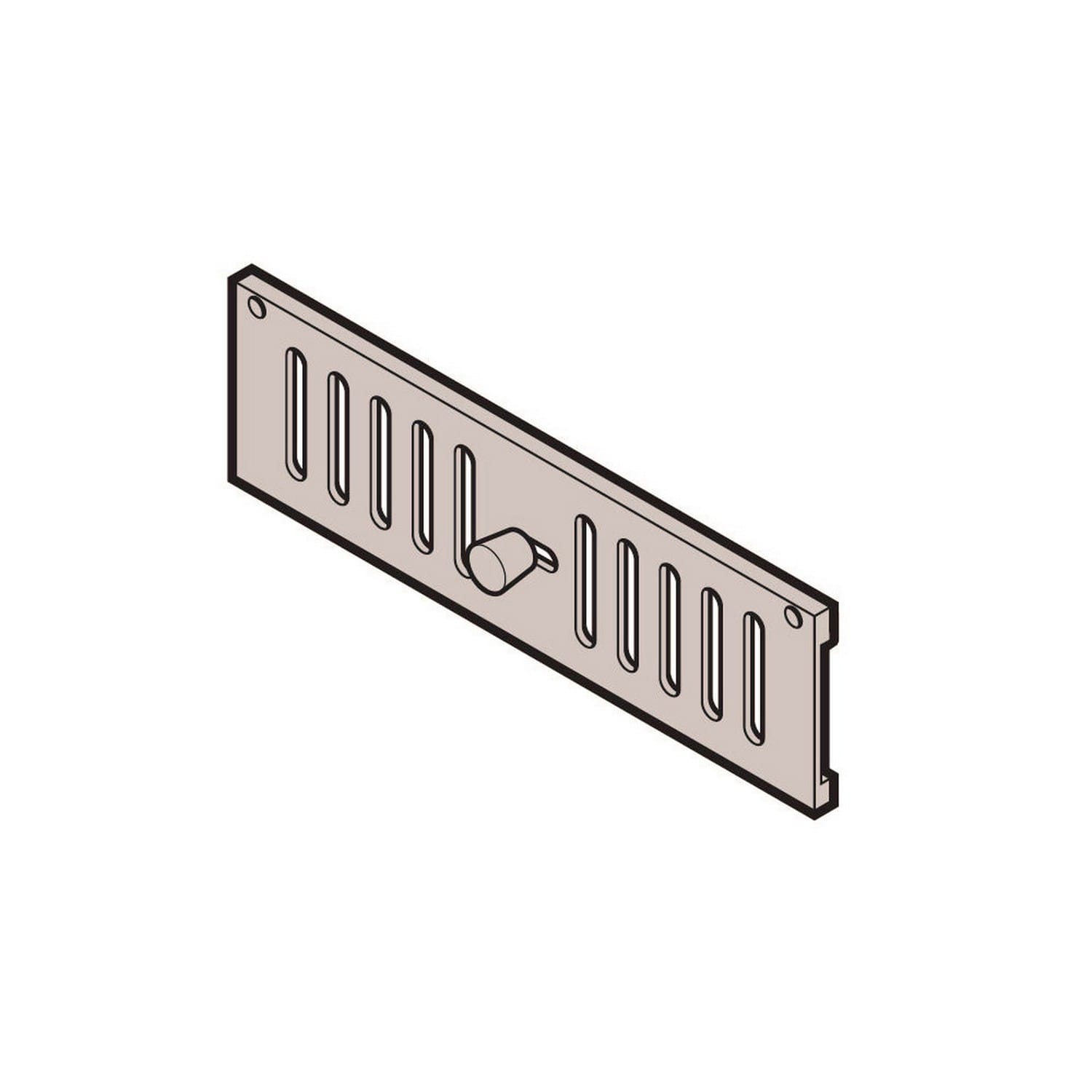 Hörmann Deckschieber für Lüftungsgitter für Sektionaltor / 3021556 Hörmann Deckschieber für Lüftungsgitter für Sektionaltor / 3021556 BILD 1
