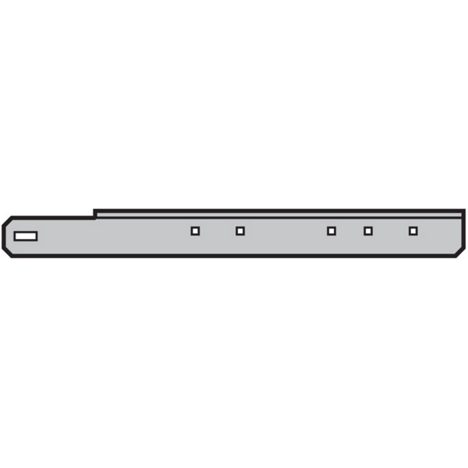 Hörmann Ausleger gerade, rechts, ML= 520mm für Industrie-Sektionaltor BILD 9