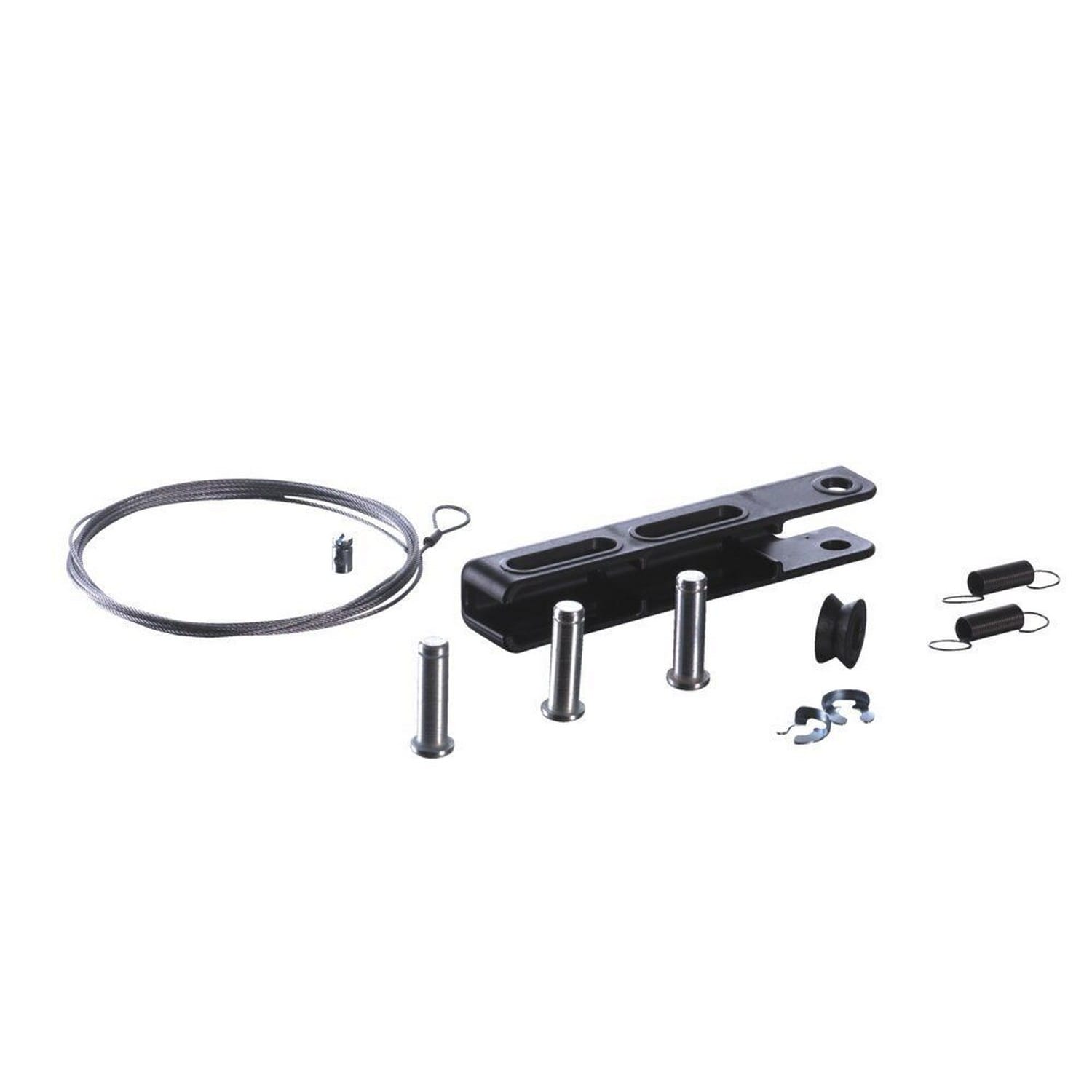 Sommer Verriegelung Set, inkl. Drahtseil 2500 mm Verklemmung, Zugfeder BILD 1