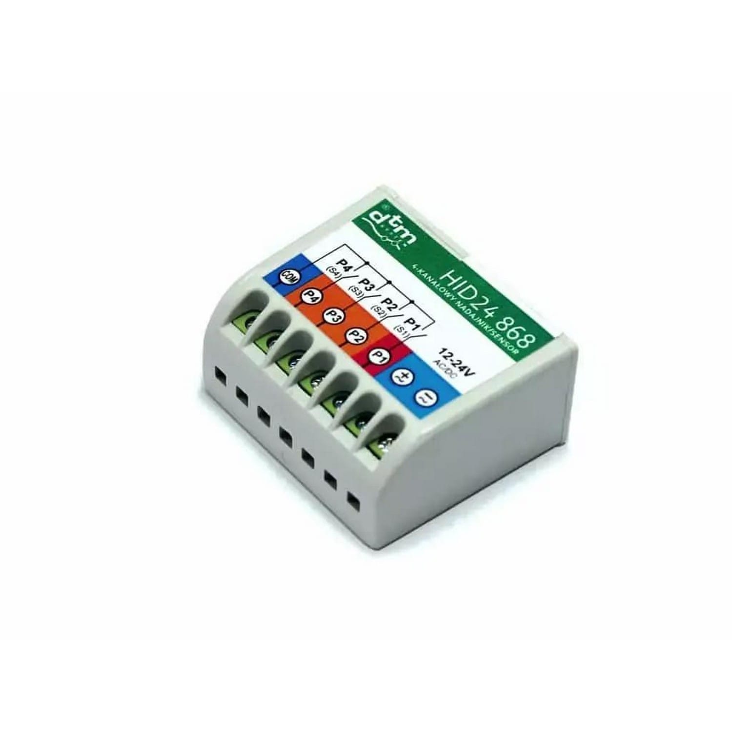 DTM HID24 868 4Kanal Funksender/Sensor, 868MHz, Reichweite bis 250m für Antriebe BILD 1
