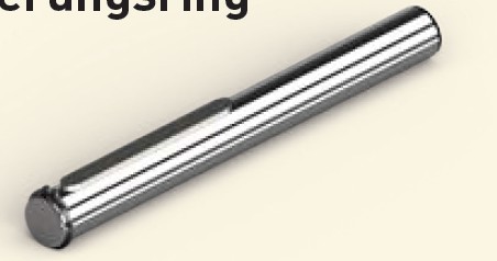 GfA Wellenbolzen Typ D Ø 55 mm, L=600 mm / 30003186