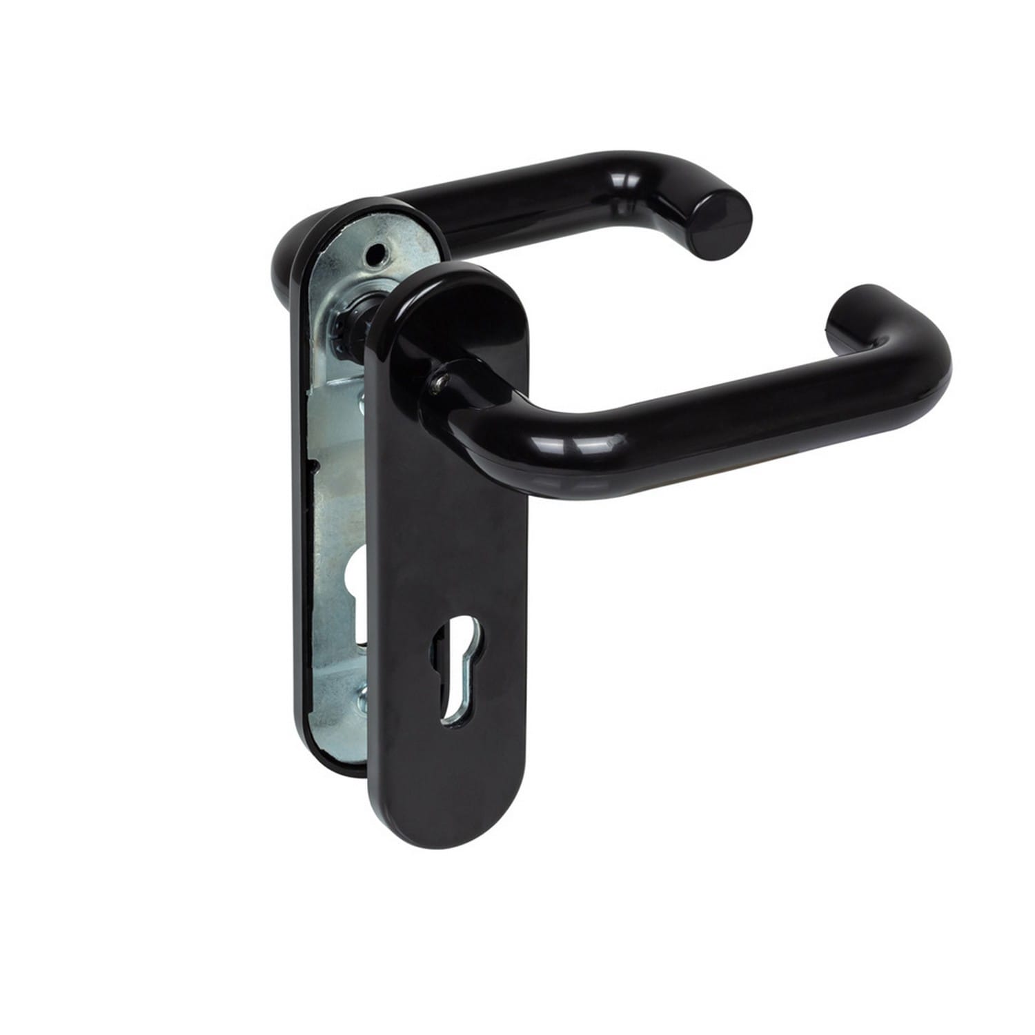 Hörmann Panikgarnitur D-110 (FS) Kurzschild PZ, Kunststoff, schwarz Hörmann Panikgarnitur D-110 (FS) Kurzschild PZ, Kunststoff, schwarz BILD 1