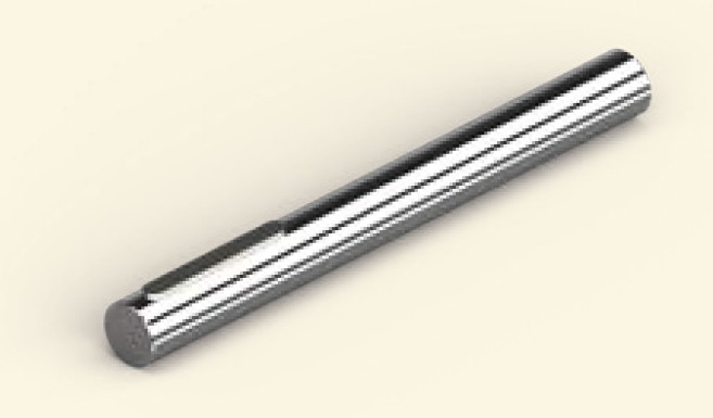 GfA Wellenbolzen Typ B (mit Passfeder) Ø 30 mm, L=600 mm / FG 40-30