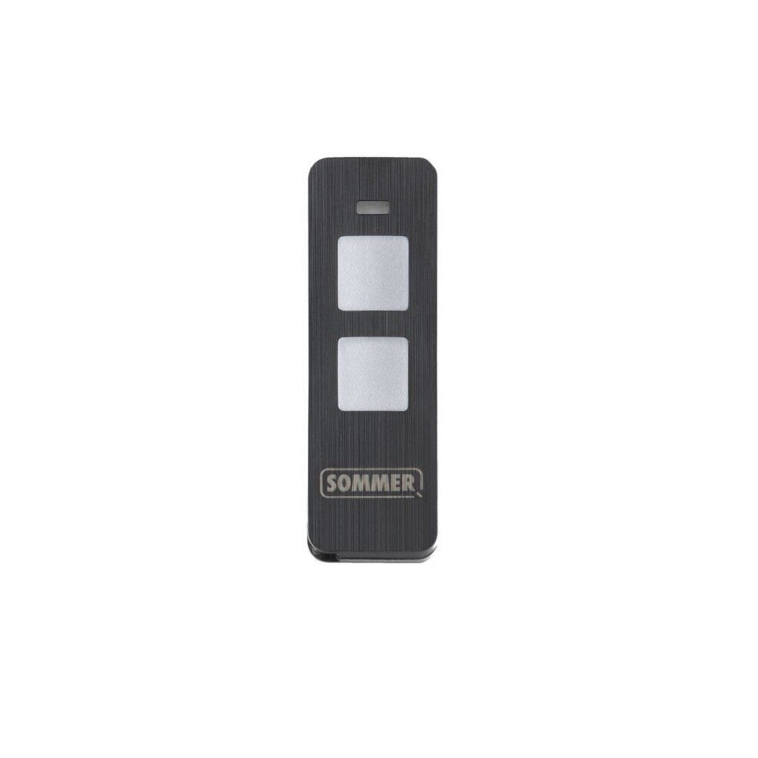 Sommer Handsender 2-Tasten Pearl Twin 868,95 MHz schwarz/chrom für Antriebe BILD 2