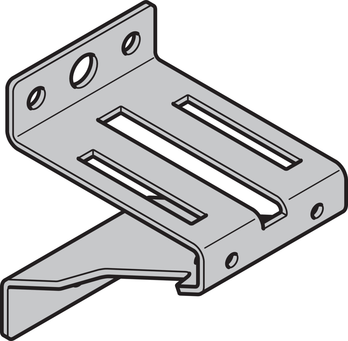 Hörmann Rollenbock oben, Ausführung ab 14.09.2015 für Industrie-Sektionaltor BILD 1