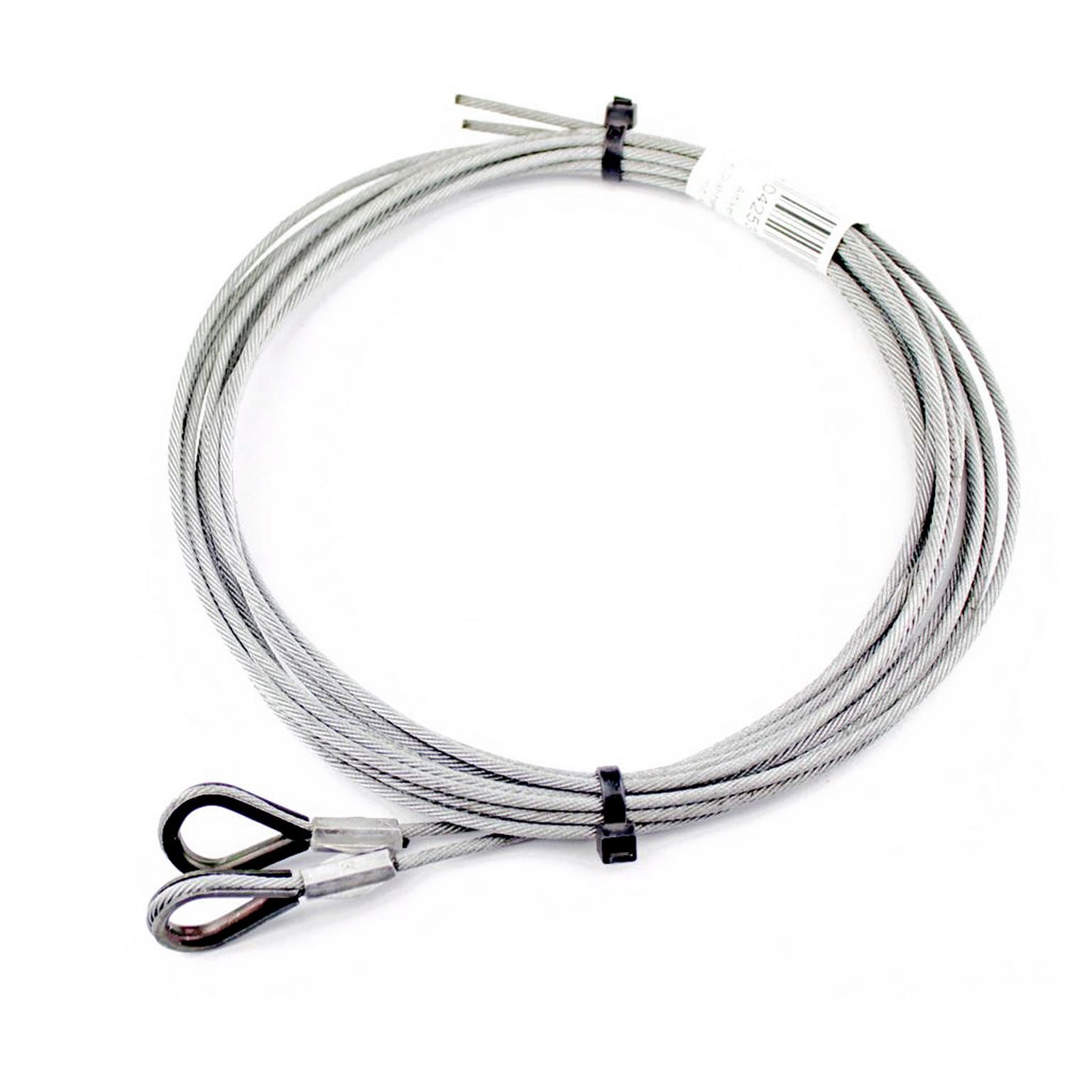 Hörmann Drahtseile Ø 3mm Beschlag L, 5475mm, bis Torhöhe 2190mm für Sektionaltor BILD 1
