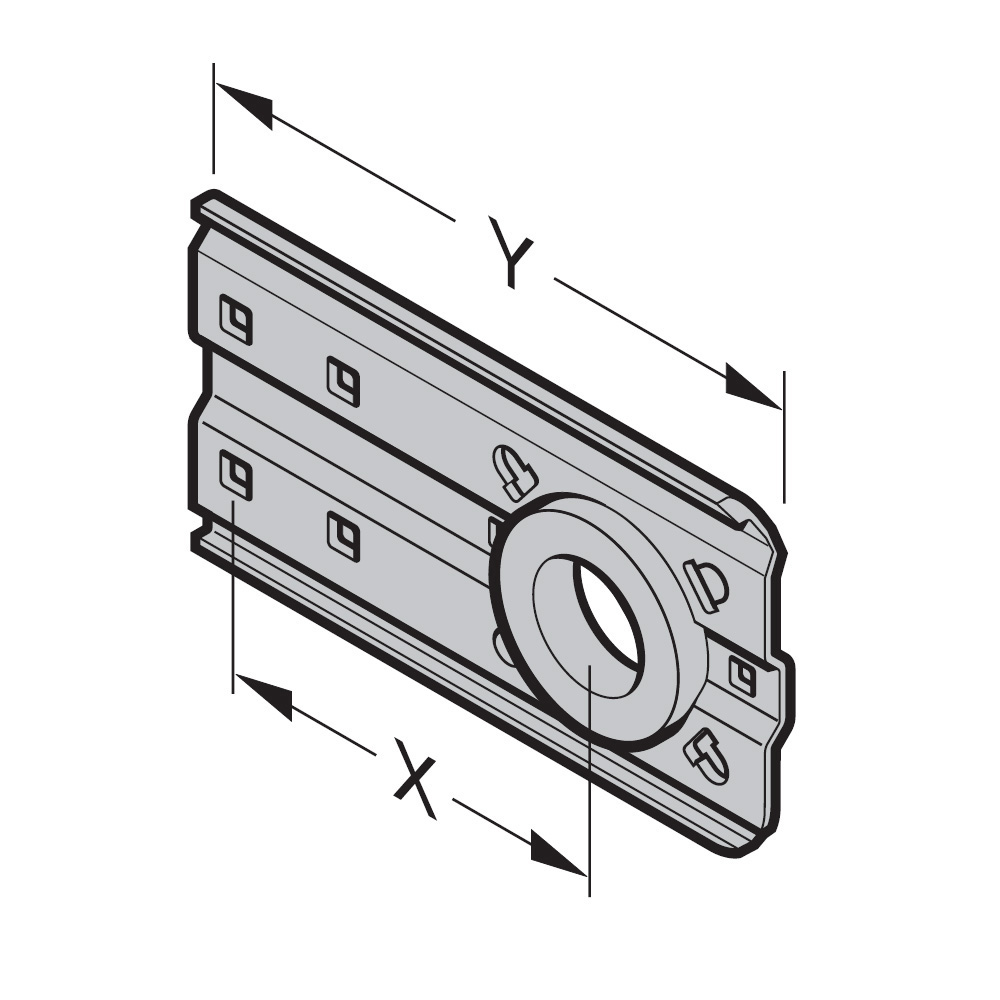 Hörmann Wellenhalter (192mm) für Torsionsfederwellen für Industrie-Sektionaltor BILD 9