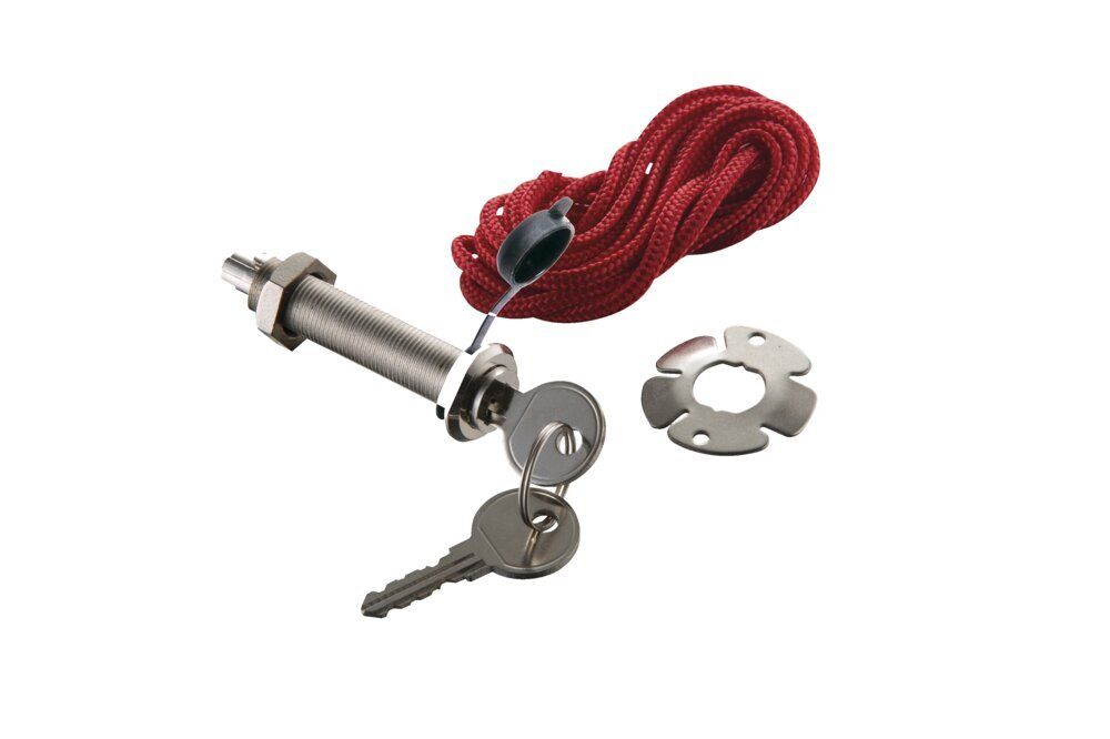 Sommer Notentriegelungsschloss, Ø 13 mm x 70 mm, „Standardkey“ für Gargentore BILD 1