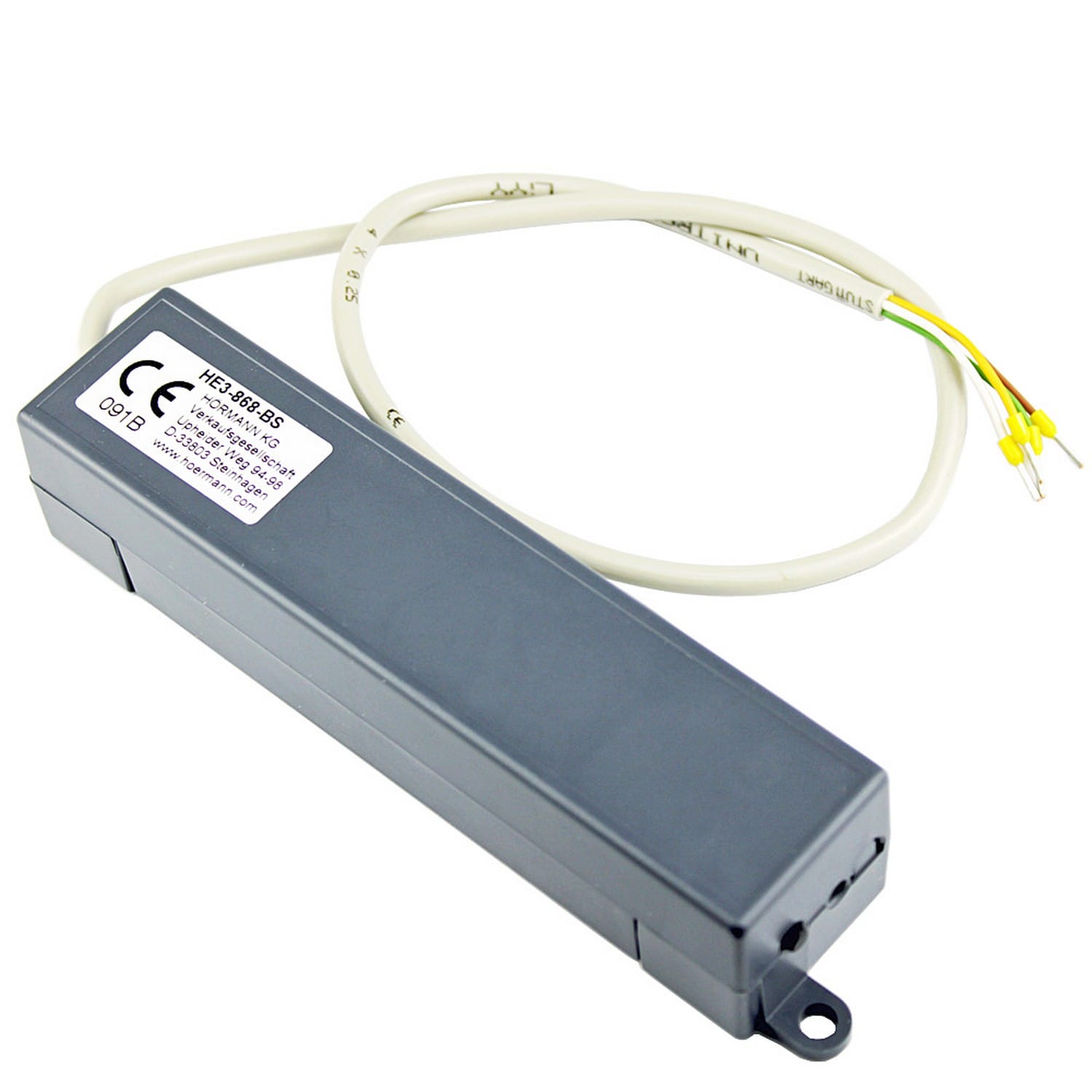 Hörmann 3-Kanal-Empfänger HE 3 868-BS, Schiefergrau für Antriebe & Steuerungen BILD 1