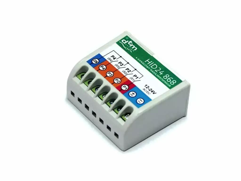 DTM HID24 868 4Kanal Funksender/Sensor, 868MHz, Reichweite bis 250m für Antriebe BILD 1