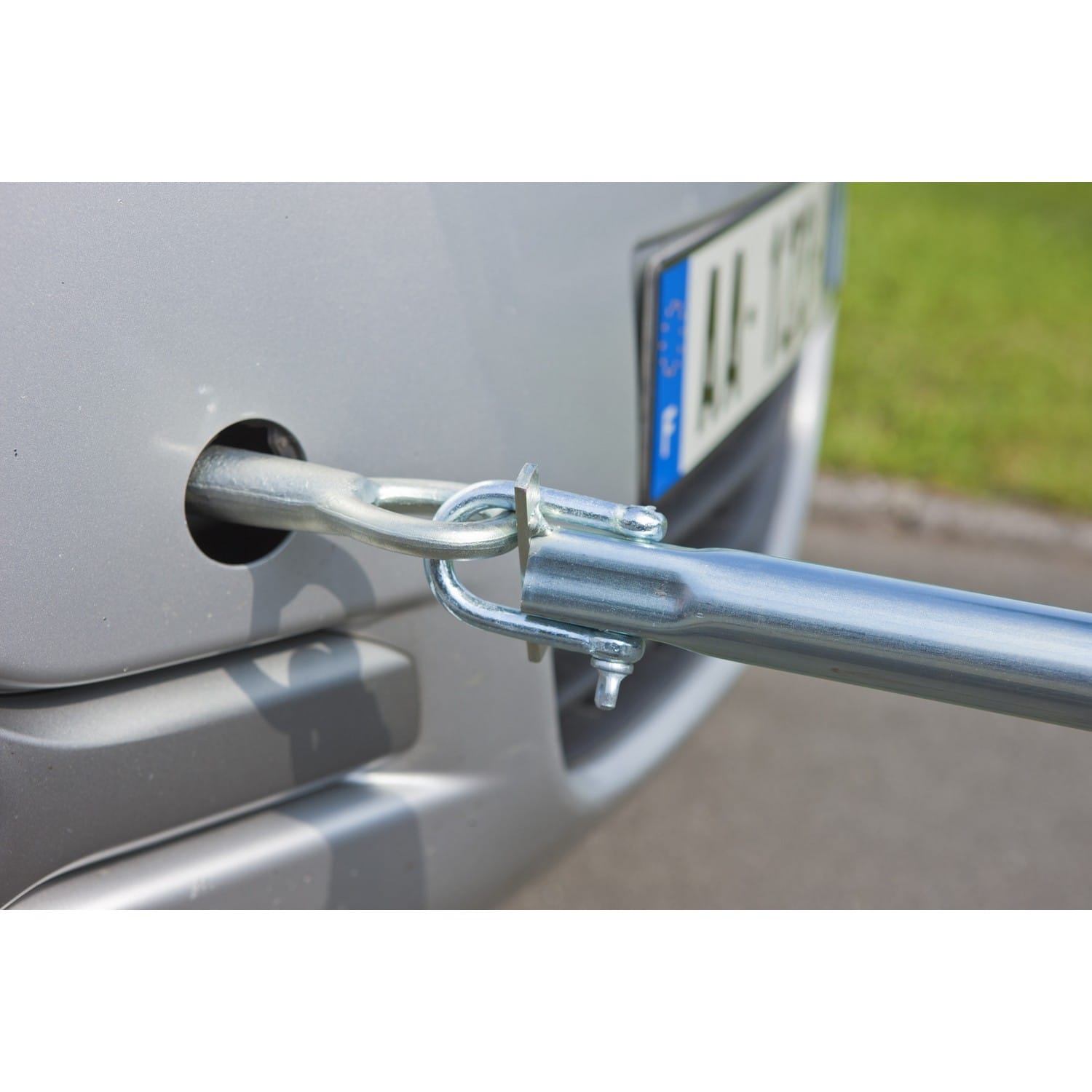 MOTTEZ Abschleppstange für Anhängerkupplung bis zu 2,5t, Länge 2,35m für PKW BILD 2