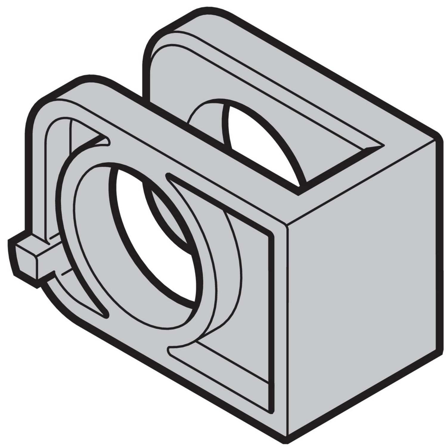 Hörmann Seilführung Aufsetzstück für Industrie-Sektionaltor / 3092301 BILD 1