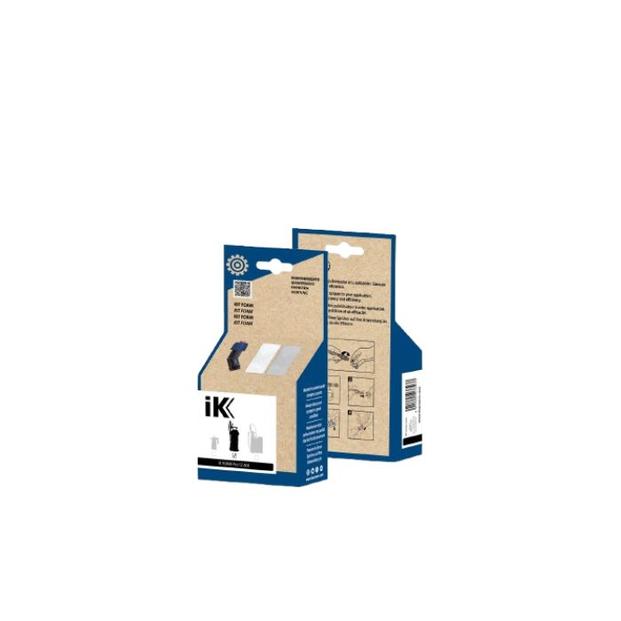 IK Foam PRO 12 Alk Düse und 20 Filter Zubehör-Service Kits, Schwarz-Blau