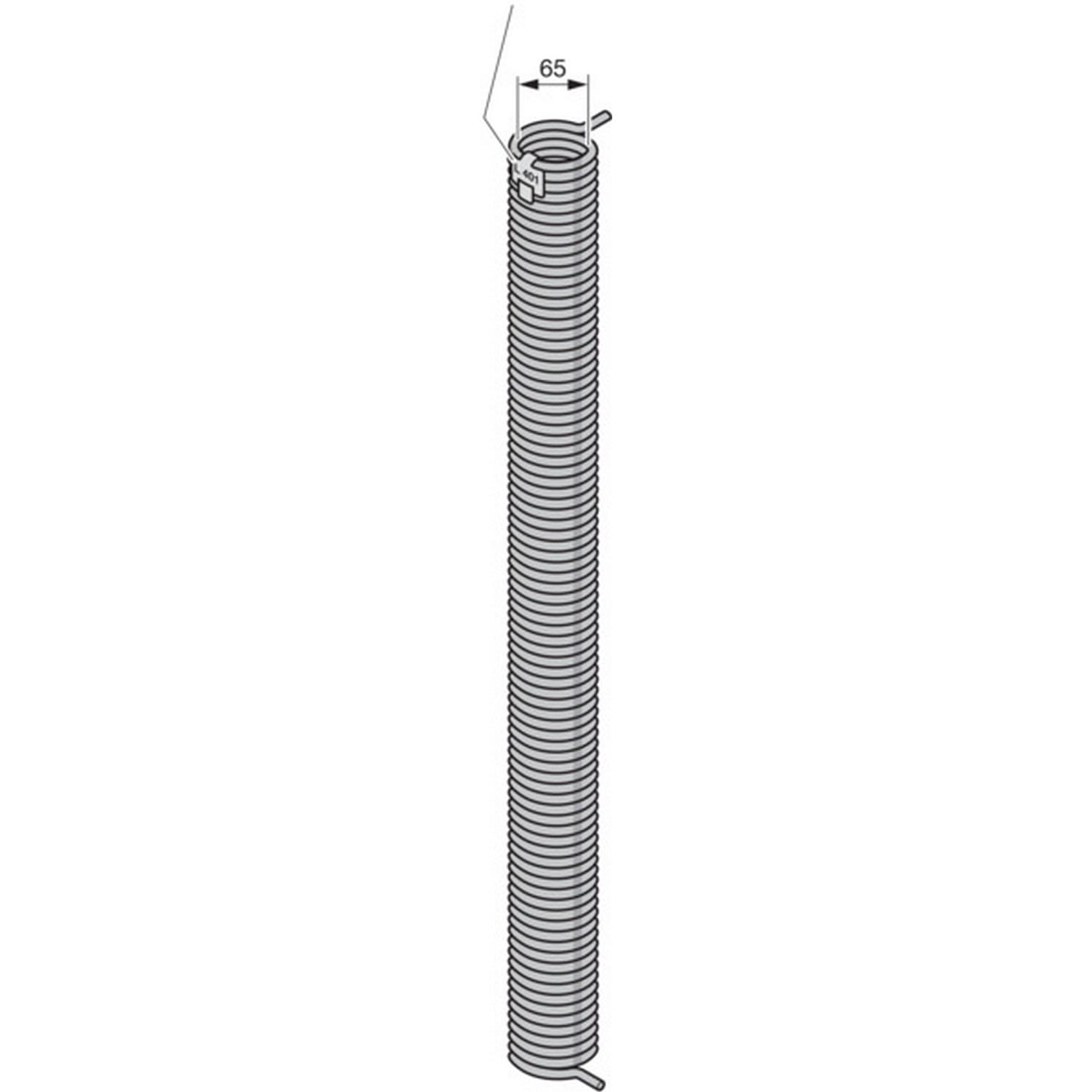 Hörmann Torsionsfeder R407, innen Ø 65mm für Industrie-Sektionaltor BILD 1